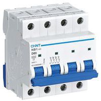 Disjoncteur miniature 4P 63A D 6kA_Chint