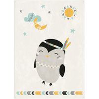 Tapis chouette 120x170 cm