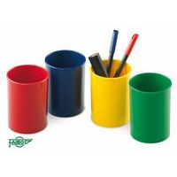 Pot à crayons plastique forme ronde - Faibo
