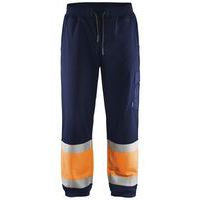 Jogging haute visibilité marine/orange fluorescent