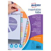 Pochettes Intercalaires A4+ - 180 microns - Avery