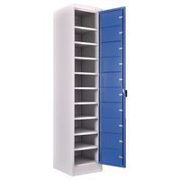 Armoire linge propre - À casiers - Sur socle - Manutan
