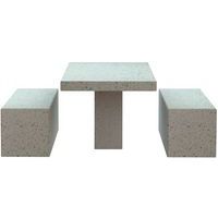 Pack table-bancs Aire et Harlem