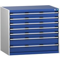 Armoire à Tiroirs SL-1079-7.4 avec 7 Tiroirs pour charge lourde - BOTT