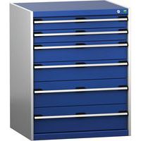 Armoire à Tiroirs SL-8710-6.2 avec 6 Tiroirs pour charge lourde - BOTT