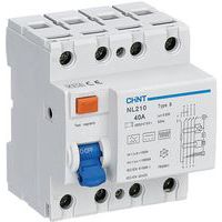 Interrupteur différentiel 4P 40A 30mA Type B accesoriable_Chint