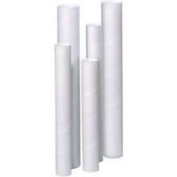 Tube d'expédition rond et bouchon plastique - Laize 310 à 1220 mm