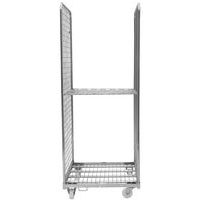 Roll conteneur 2 côtés et 1 tablette - Capacité 400 kg - Manutan