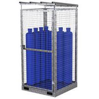 Abri pour stockage de bouteille gaz - mobile à vide - Sameto Technifil