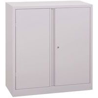 Armoire monobloc à portes battantes compacte - Hauteur 100 cm - Manutan