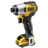 Visseuse à chocs XR 12V 2Ah Li-Ion Brushless - Dewalt