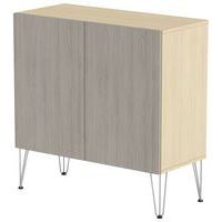Rangement mi-haut Java  hauteur 101 cm 2 portes - MBA
