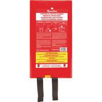 Couverture anti-feu sous boîtier plastique, Couverture largeur: 180 cm, Couverture longueur: 120 cm