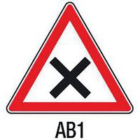 Panneau intersection et de priorité Type AB classe 2