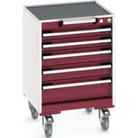 Armoire à tiroirs mobile Cubio - Largeur 52,5 cm_Bott