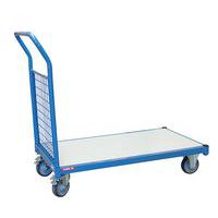 Chariot modulaire à dossier et ridelles grillagés - Force 250 kg - Fimm
