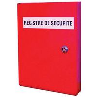 Boîte De Verrouillage Pour Accès Pompier - Support Mural Rouge, Serrure à Clé, Acier Allié - Neuf