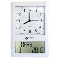 Horloge analogique et numerique grand affichage