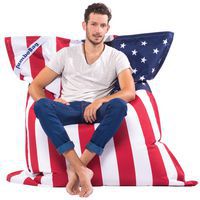 Pouf Original Jumbo Printed modèle USA & UK