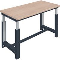 Etabli Si Mh40 plateau hêtre multiplis réglable électriquement