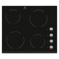 Table de cuisson vitrocéramique ELECTROLUX - EHV6140FOK - L.59 cm-noir