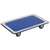 Châssis Roulant Pour Palettes Europe – Charge Max 1000 Kg – Hauteur Chargement 650 Mm – Bleu