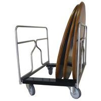 Chariot porte-tables rondes charge maxi. 300 kg