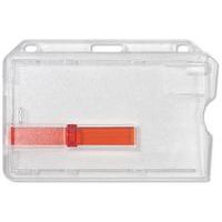Porte-badge extraction facile pour une carte - Lot de 100 - Sogedex