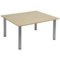 Table Rectangulaire Conseil 4 pieds tube