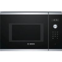 Micro-ondes encastrable solo BOSCH-BFL554MS0-25 L-900 Watts-Inox