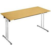 Table rectangulaire pliante Chromeline