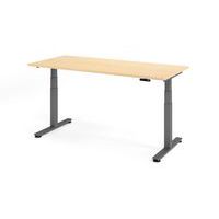 Bureau assis-debout série XDSM - 180x80 cm - Hammerbacher