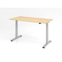 Bureau assis-debout série XMST - 160x80 cm - Hammerbacher