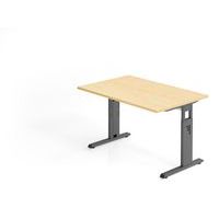 Bureau avec piètement en C - 120x80 cm - Hammerbacher