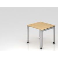 Bureau carré à pied en U - 80x80 cm - Hammerbacher