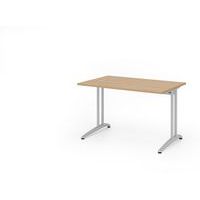 Bureau piètement en C série BS12 - 120 x 80 cm - Hammerbacher