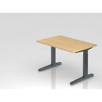 Bureau rectangulaire série XB - 120x80 cm - Hammerbacher
