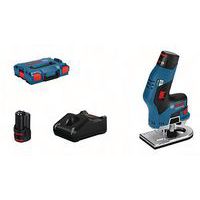 Affleureuse de paume GKF 12v-8 avec 2 batteries 3,0 ah L-Boxx