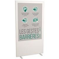 Cloison d'information Covid-19 - Meet By Paperflow
