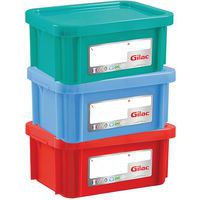 Bac gerbable avec couvercle - Longueur 395 mm - 12 à 15 L - Gilac
