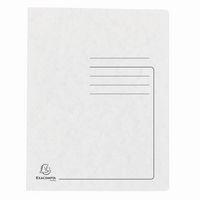 Lot de 25 Chemises à lamelles rigide format A4 - Exacompta