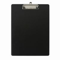 GORESE Porte Bloc A4 en Cuir PU, A4 Porte Documents en Cuir Menu Planche à Dessin avec Clip en