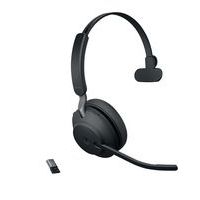 Micro-casque filaire Evolve2 65 Mono USB-A MS Link 380a - Jabra