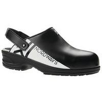 Sabot de sécurité en cuir noir Bjornson SRC - Nordways