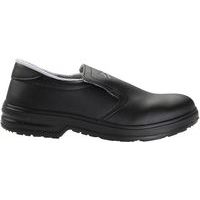 Hurry Jump Chaussures De Cuisine Noires Avec Embout De Protection ISO20346 - Du 35 Au 46