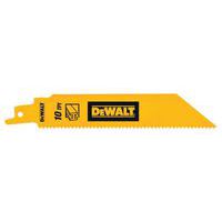 Lame de scie sabre BiM pour la coupe du métal épais Lot de 5 - Dewalt