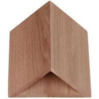 Applique en chêne huilé-design triangulaire-Trekant