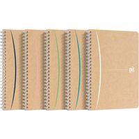 Cahier Touareg 148x210 180p/90g recyclé assorti - Oxford