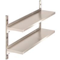 Rayonnage médical mural inox - Hupfer