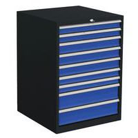 Meuble à 9 tiroirs non-aménageables ht 1150 mm Anjou Tolerie
